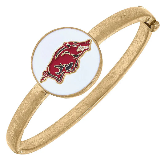 Razorback Jewelry | Arkansas Razorback Bangle Bracelet