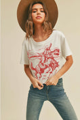 Load image into Gallery viewer, Keep on Riding Cropped Country Tee
