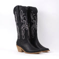 Load image into Gallery viewer, long black boots. Shoe store near me. Where to buy Boots for women. Fayetteville Boutique. Springdale. Downtown Springdale. Store near me
