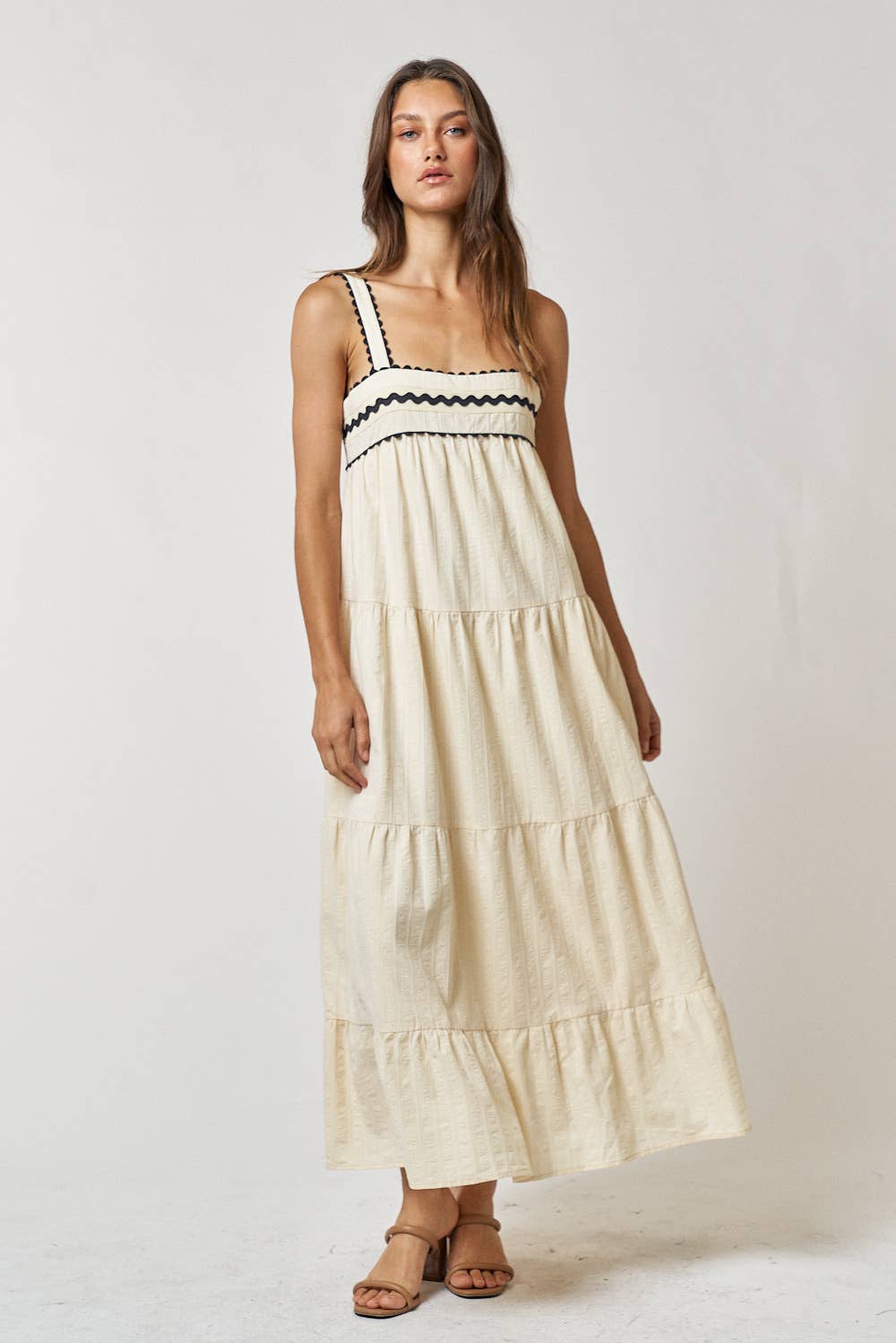 Boho Beauty Tiered Maxi Dress