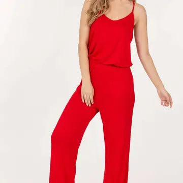Throw N' Go Red Jumpsuit