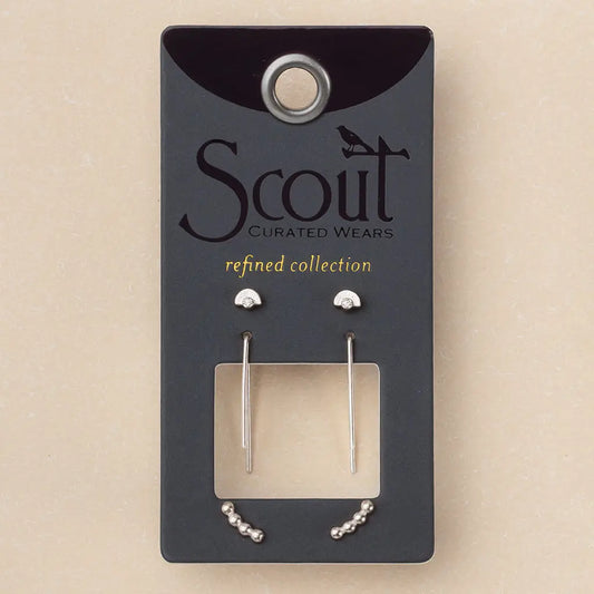 Scout Jewelry | A Little Refined Stud Earring Set