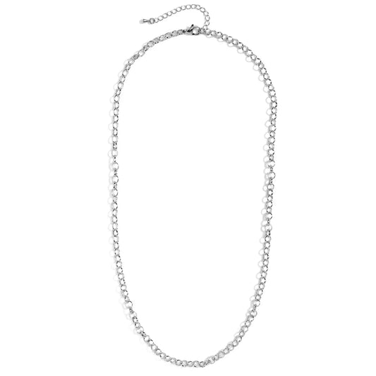 Let's Link Up Silver Chain Necklace