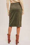 Load image into Gallery viewer, Don’t Get it Twisted Fall Midi Skirt
