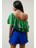Load image into Gallery viewer, Spring Breeze Charmer Floral Off Shoulder Top
