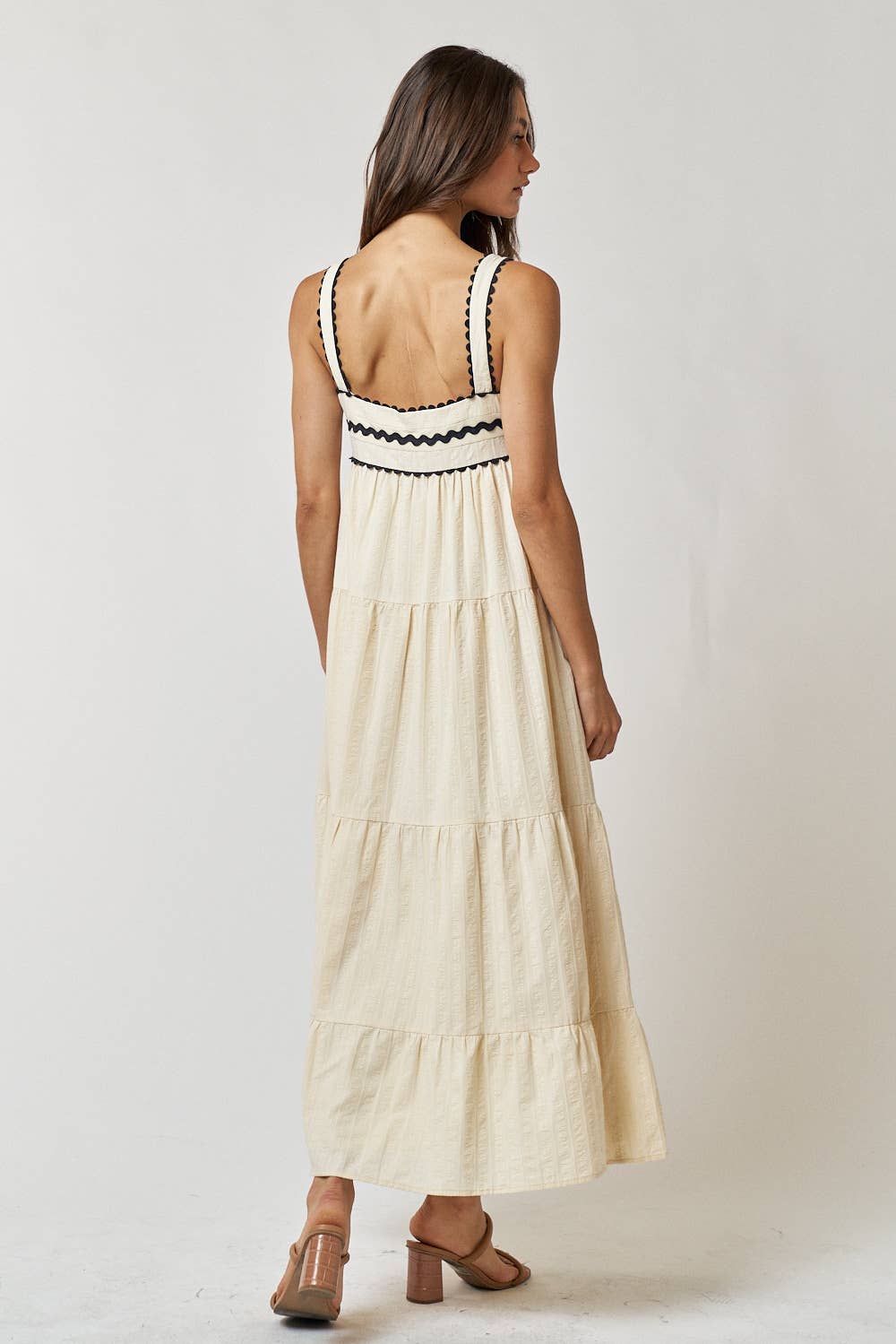 Boho Beauty Tiered Maxi Dress