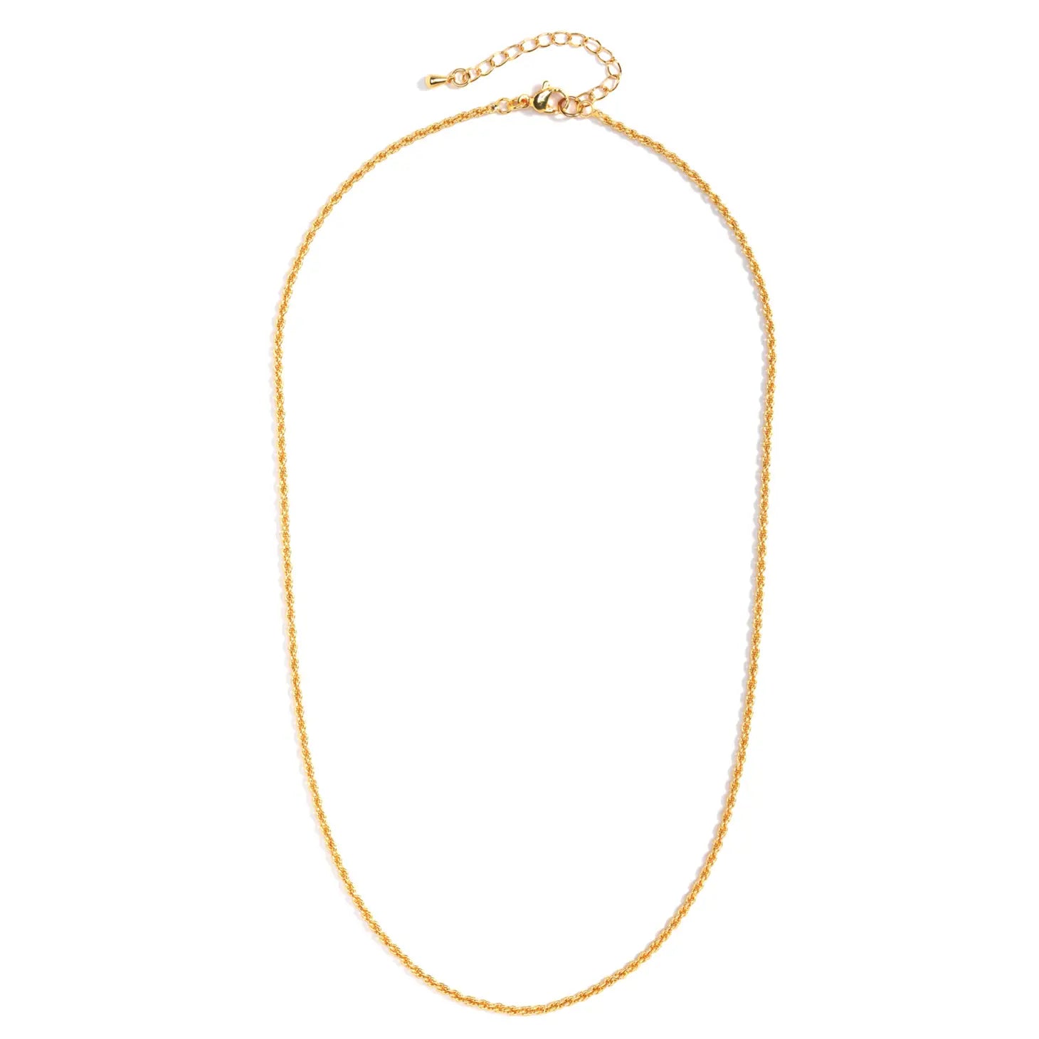 Don't Get it Twisted Gold Chain Necklace