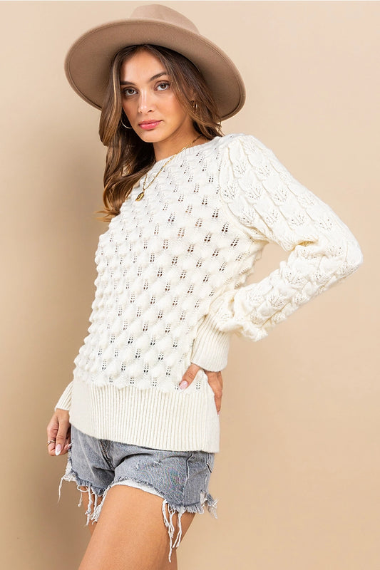 Something Special Textured Sweater