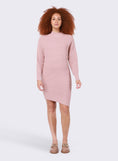 Load image into Gallery viewer, A Little Edge Asymmetrical Sweater Dress
