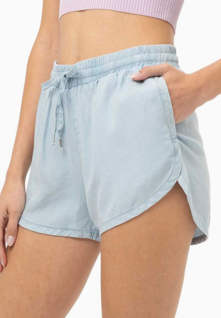 Sweet Summer Chambray Shorts