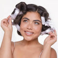 Load image into Gallery viewer, Kitsch | Satin Heatless Curling Set - Charcoal
