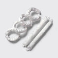 Load image into Gallery viewer, Kitsch | Satin Heatless Pillow Rollers 6pc- Soft Marble
