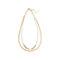 Load image into Gallery viewer, Calah Pearl Double Layer Necklace
