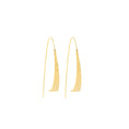 Load image into Gallery viewer, So Elegant Hammered Gold Earrings
