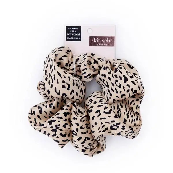 Kitsch | Eco-Friendly Brunch Scrunchie - Leopard