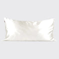 Load image into Gallery viewer, Kitsch | King Satin Pillowcase - Ivory
