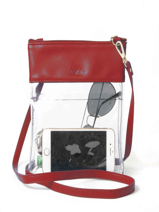 Clear Stadium Bag  Whimsy Whoo Boutique